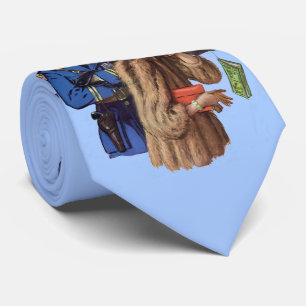 1930s traffic cop and rich lady arrestee tie