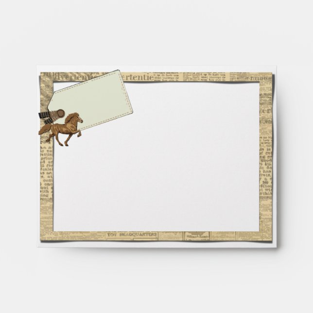 1930's Vintage Icelandic Envelopes (Front)