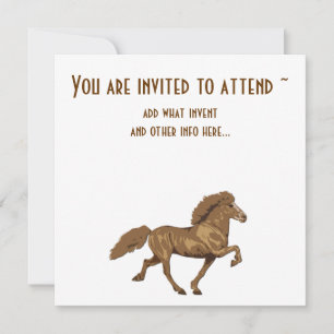 1930's Vintage Icelandic Invitation