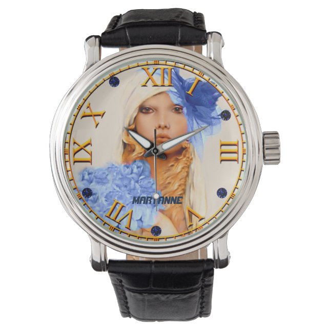 1931 Art Deco Girl of the Year Watch (Front)