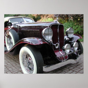 1932 Auburn Boattail Speedster Poster