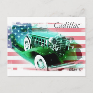 1932 Cadillac Postcard