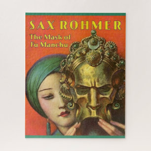 1932 The Mask of Fu Manchu cover Jigsaw Puzzle