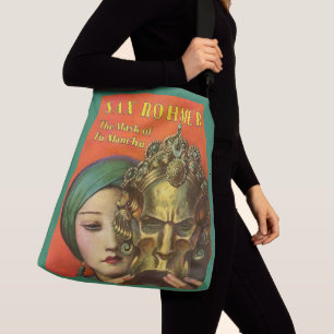 1932 The Mask of Fu Manchu cover print Crossbody Bag