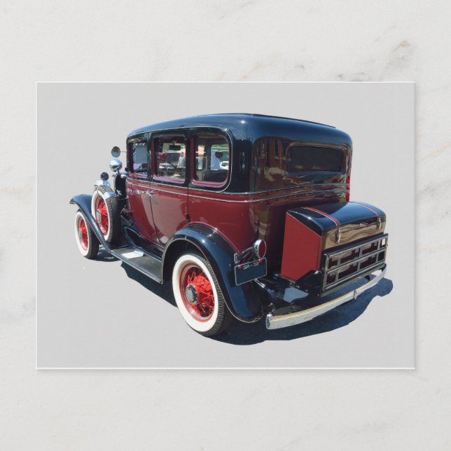 1932 Vintage Automobile Postcard (Front)