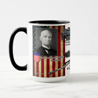 1933 American M2 Browning Heavy Machine Gun Mug