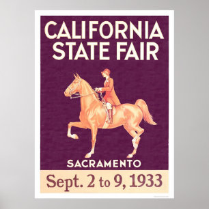 1933 California State Fair Poster