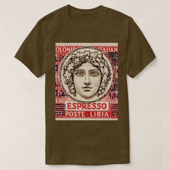 1933 Italian Libyan stamp Graphic T-Shirt (Design Front)