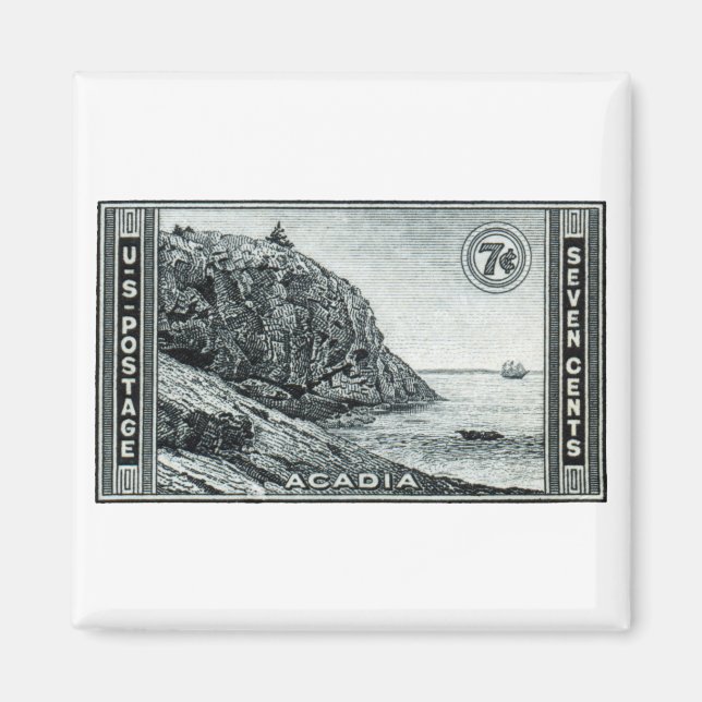 1934 Acadia National Park Magnet (Front)