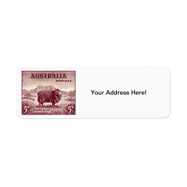 1934 Australian Merino Sheep (Front)
