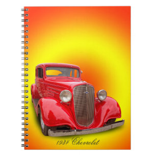 1934 CHEVROLET SPIRAL NOTEBOOK