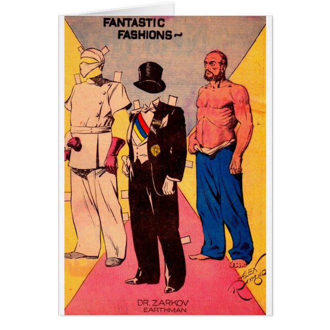 1934 Dr. Zarkov paper doll Flash Gordon (Front)