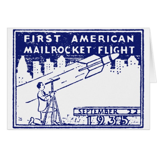 1935 American Rocket Mail (Front Horizontal)