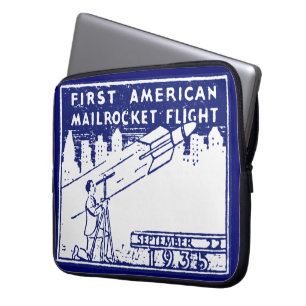 1935 American Rocket Mail Laptop Sleeve