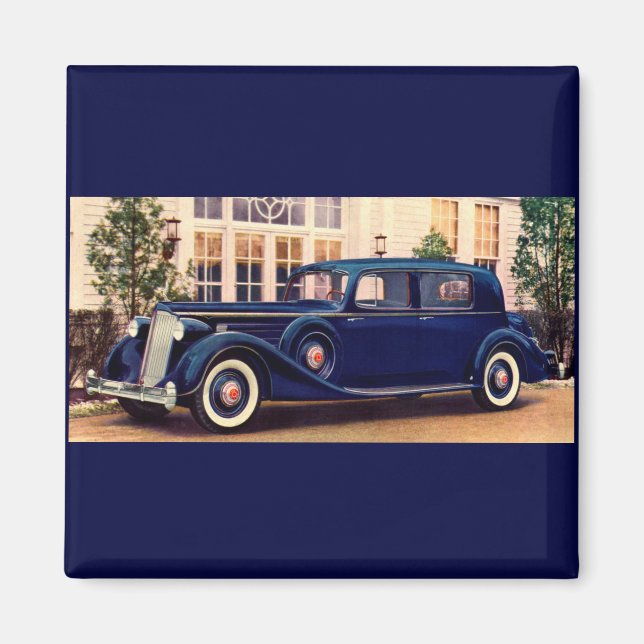 1936 blue Packard Magnet (Front)