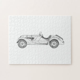 1936 BMW 328 JIGSAW PUZZLE