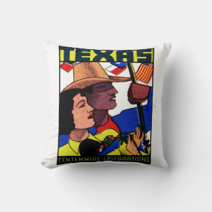 1936 Texas Centennial Cushion