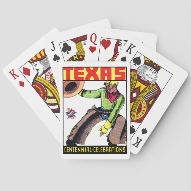 1936 Texas Centennial Playing Cards (Back)