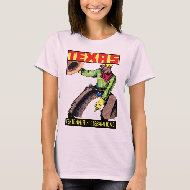 1936 Texas Centennial T-Shirt (Front)