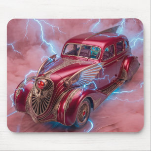 1936 Wingmobile Sedan with Special Effects Mouse Pad