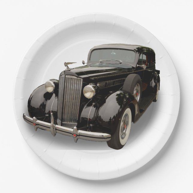 1937 PACKARD PAPER PLATE (Front)