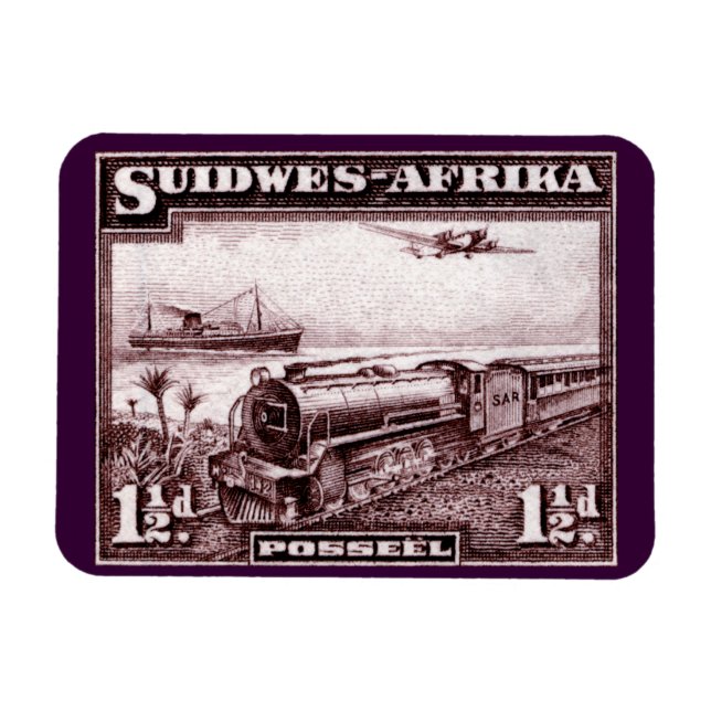 1937 South West Africa Magnet (Horizontal)