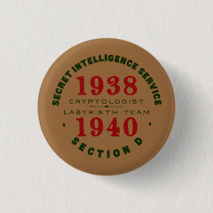 1938-1940 Cryptologist Button