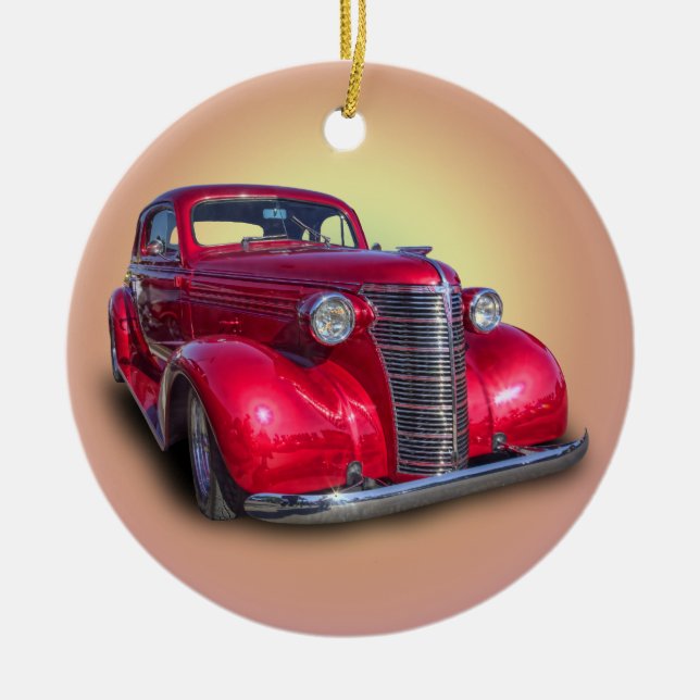 1938 CHEVROLET CERAMIC TREE DECORATION (Front)