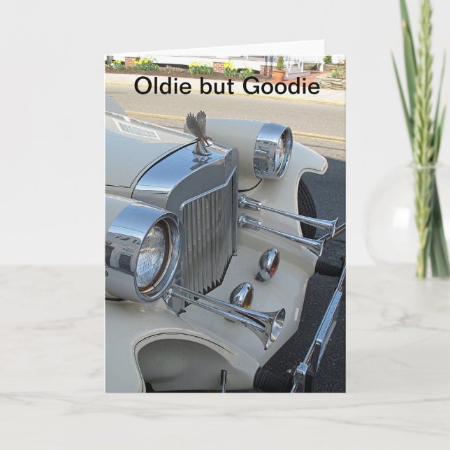 1938 Duesenberg Oldie but Goodie Card (Front)