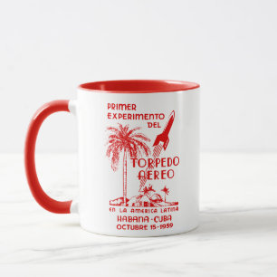 1939 Cuban Rocket Mail Mug