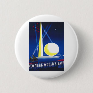 1939 New York World Fair 6 Cm Round Badge