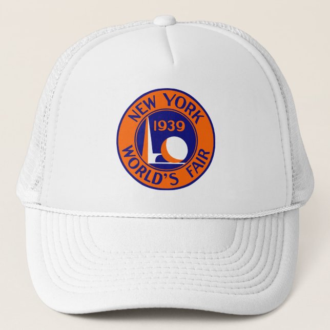 1939 New York World's Fair Trucker Hat (Front)