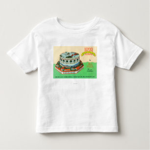 1939 Worlds Fair Cake by Bill Baker in Ojai Toddler T-Shirt