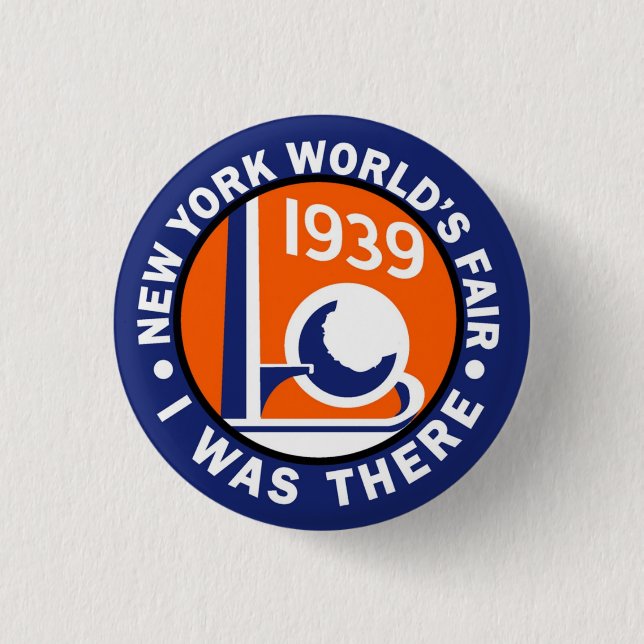 1939 World's Fair Replica Button (Front)