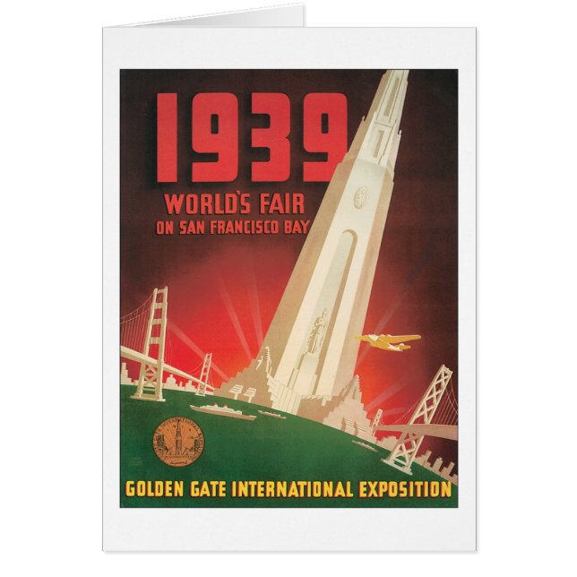 1939 World's Fair San Francisco Bay (Front)
