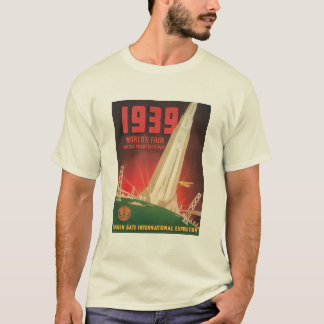 1939 World's Fair San Francisco Bay T-Shirt