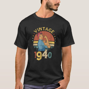 1940 Birthday Classic Retro Style Vintage T-Shirt
