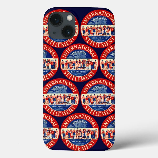 1940 International Settlement San Francisco Case-Mate iPhone Case (Back)