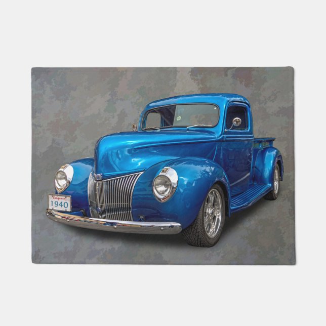 1940 VINTAGE PICKUP TRUCK DOORMAT (Front)