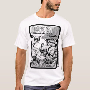 1940's Black Cat Comic T-Shirt