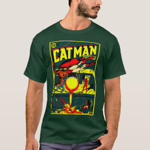 1940's Cat-Man Comics T-Shirt