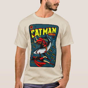 1940's CatMan Comics T-Shirt