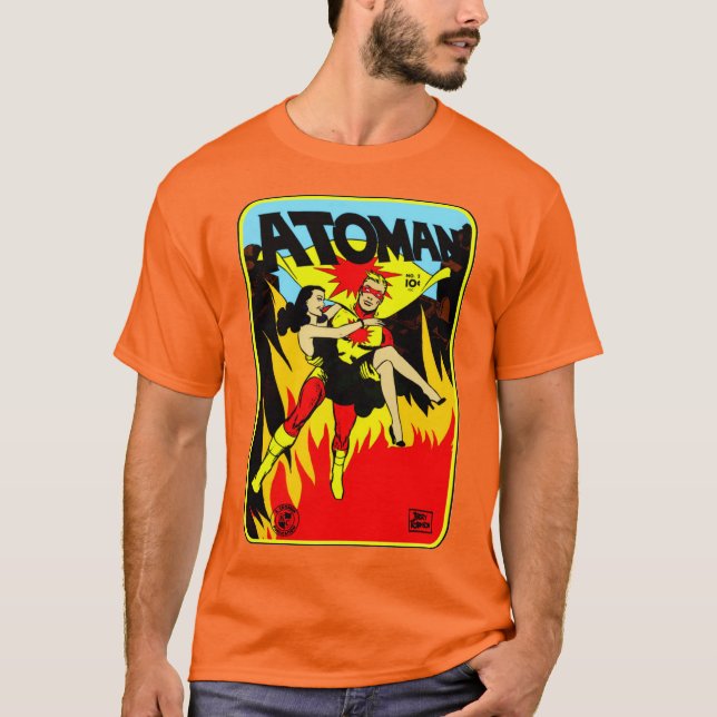 1940's Classic ATOMAN T-Shirt (Front)