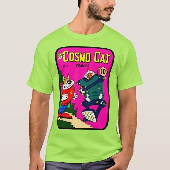 1940's Cosmo Cat Comics T-Shirt (Front)