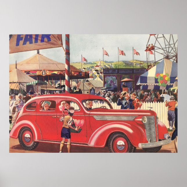 1940's Desoto Poster (Front)