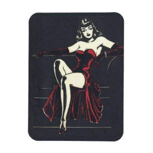 1940s femme fatale magnet