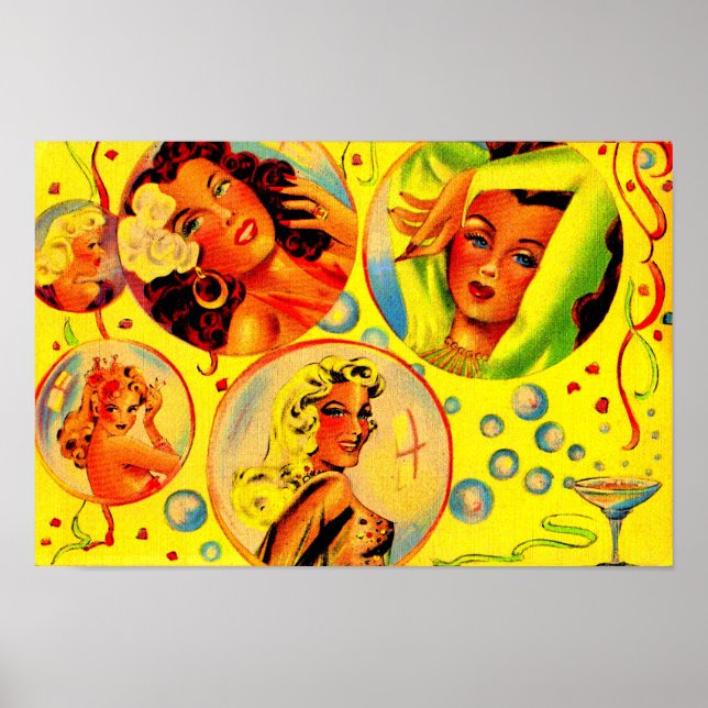 1940s glamour girls poster (Front)