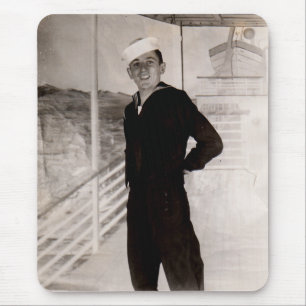 1940s jaunty sailor mouse pad