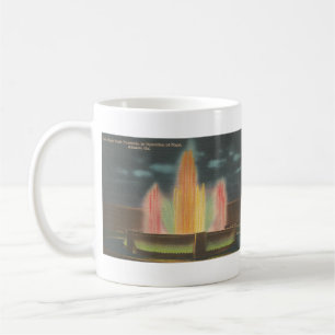 1940s Joel Hurt Park Fountain, Atlanta, GA Coffee Mug