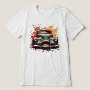 1940s Lowrider Classic Car Tri-Blend Shirt